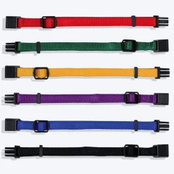 Trixie Puppy Collars Dark Colours - Set of 6