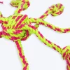 Trixie Rope Dog Toy with Woven in Ball - 7 cm