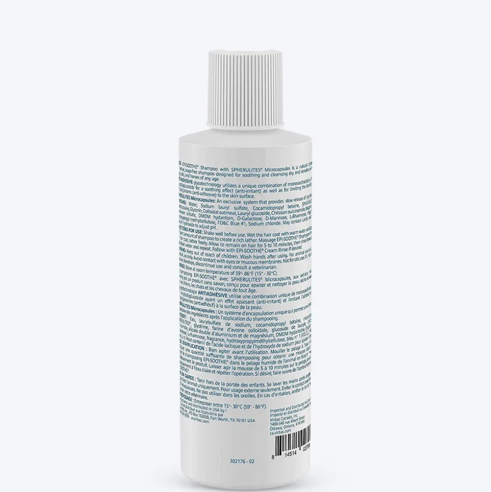 Virbac Episoothe Shampoo For Dog & Cat - 200 ml