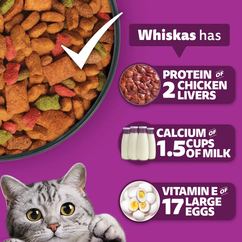 Whiskas Adult (1+ Years) Ocean Fish Flavour Dry Cat Food