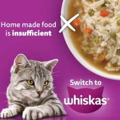 Whiskas Tuna And White Fish Wet Food For Adult Cat - 80 gm